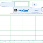 Zebra LaserBand Laser Wristband Wristbands Part Number: LB2-ADULT-L2-BLU