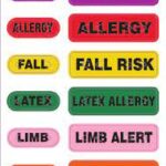 Zebra Tyvek Alert Wristbands Wristbands Part Number: TY-ISOLATION