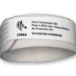 Zebra Z-Band RFID XR Wristband RFID Media Part Number: ZIPRD3018584