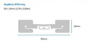 DogBone Inlay RFID